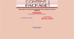 Desktop Screenshot of contentpackage.com
